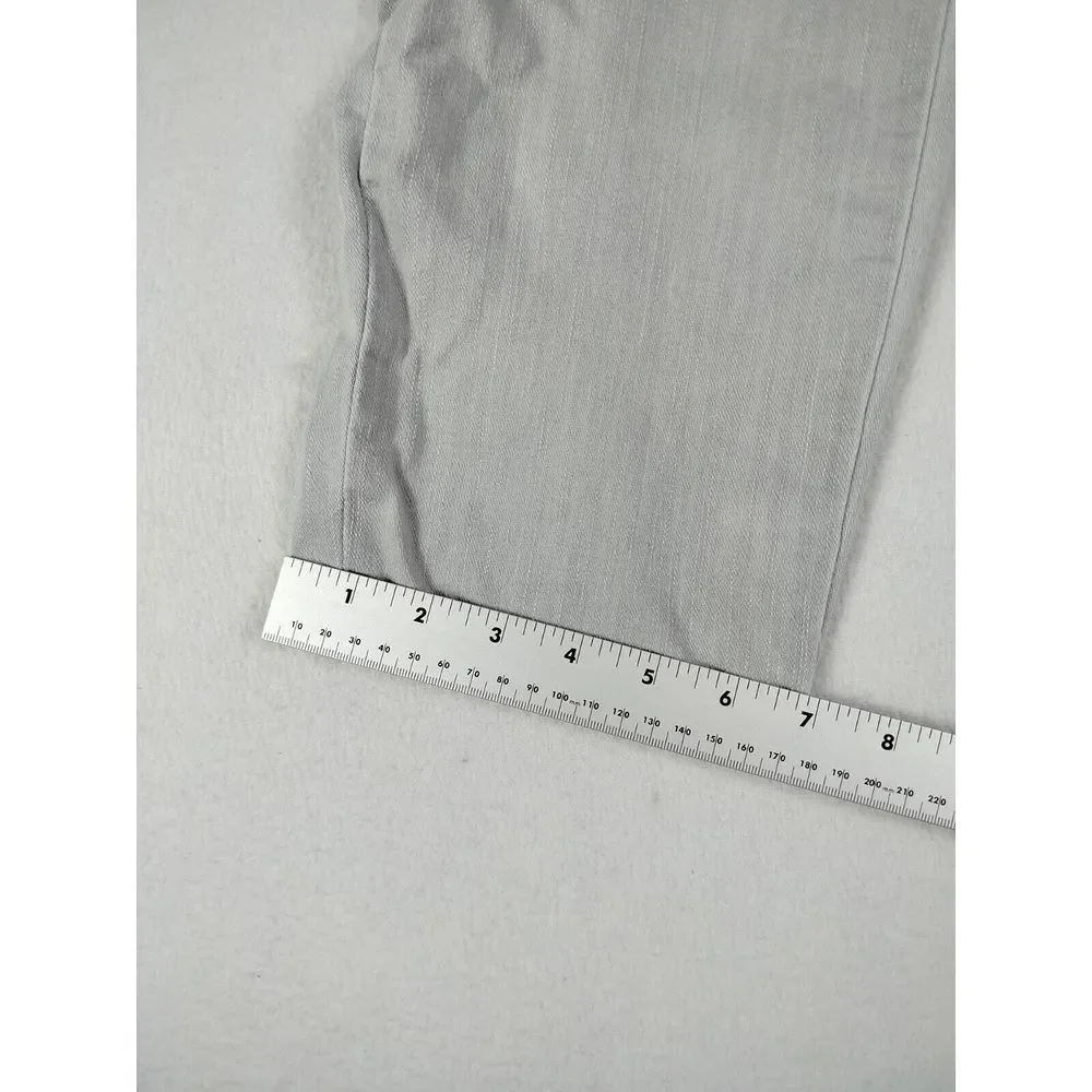 Dress‎ Barn N62 Jeans Women's 8 Grey Boyfriend Signature Fit Mid Rise Stretchy